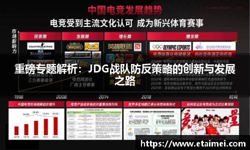 重磅专题解析：JDG战队防反策略的创新与发展之路
